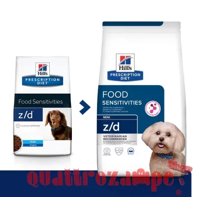 Hill's Prescription Diet Z/D Mini Food Sensitive 6 Kg Cibo Cane DANNEGGIATO