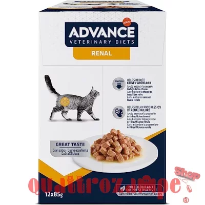Advance Veterinary Diets Feline Renal 85 gr Alimento Umido Gatti
