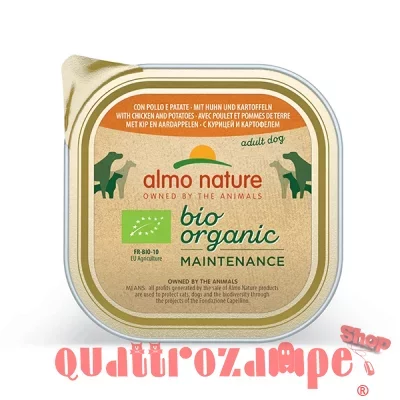 Almo Nature Bio Organic Pollo e Patate 300 gr Per Cane