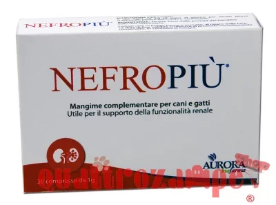 Aurora Biofama Nefropiu Compresse Supporto Renale Cane Gatto