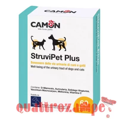 Camon Struvipet Plus 60 Compresse per Le vie Urinarie Per Cani e Gatti