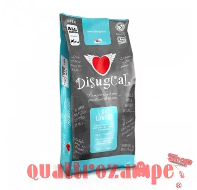 Disugual Dog Adult All Breed Light Low Fat 12 kg Per Cane
