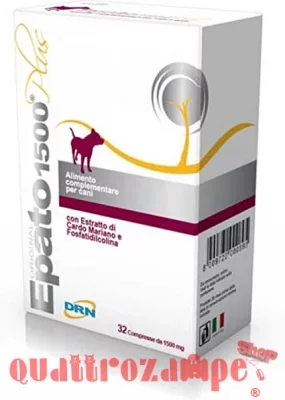 DRN Epato Plus 1500 mg Alimento Complementare Per Cani