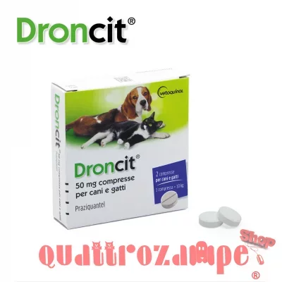 Droncit 50 mg Compresse per Cani e Gatti
