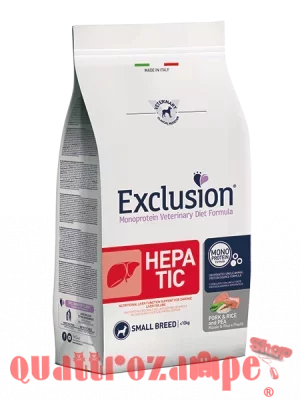 Exclusion Diet Hepatic Adult Small Breed 2 kg Per Cane