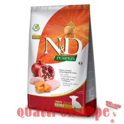 Farmina N/D Grain Free Pumpkin Adult Medium Maxi Cinghiale Zucca Mela