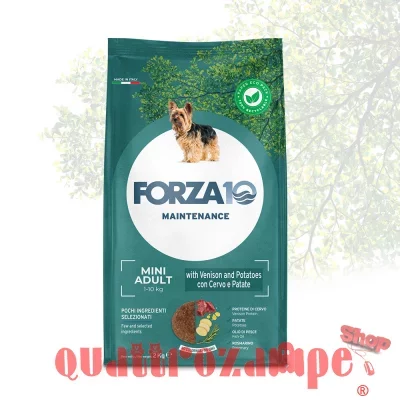 Forza 10 Mini Toy Diet Cervo Patate 1,5 kg Per Cani