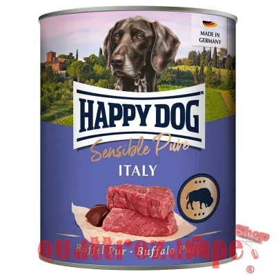 Happy Dog Sensible Pure Italia Bufalo 800 gr Umido Cane