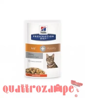 Hill's Diet K/D + Mobility Joint 85 gr Umido Gatto SCADENZA PROD 06.2023