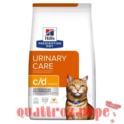 Hill's Prescription Diet Feline C/D Urinary Pollo 3 kg per Gatto