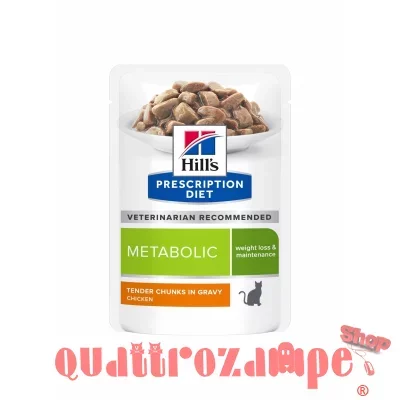 Hill's Diet Metabolic Weight Management Pollo 85 Gr Umido Gatto