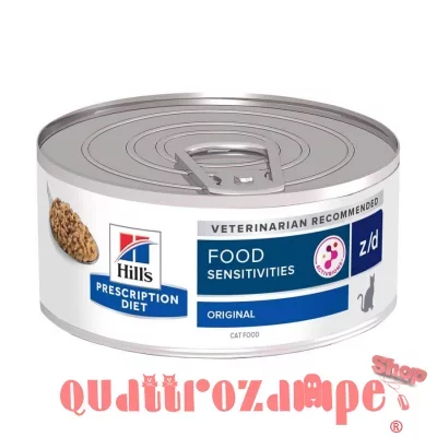 Hill's Diet Z/D Food Sensitive 156 gr Umido Gatto
