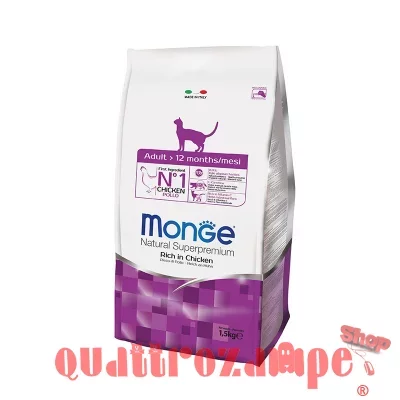 Monge Natural Superpremium Adult Pollo 1,5 Kg Per Gatti