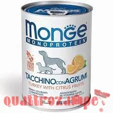 monge fruit-tacchino agrumi-400-gr