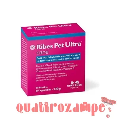 NBF Lanes Ribes Pet Ultra Gel 30 Bustine 4 gr Per Cani