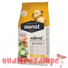 Ownat Classic Agnello e Riso 20 kg Crocchette Per Cani