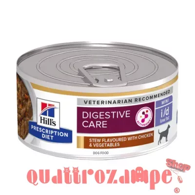 Hill's i/d Low Fat Stew Digestive Care 156 gr Umido Cane
