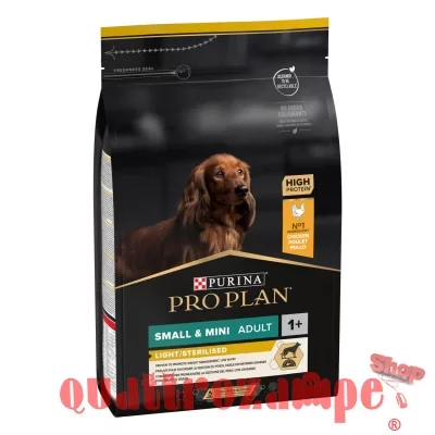 Purina Pro Plan Small Mini Adult Light Sterilised 3 Kg Cani Sterilizzati