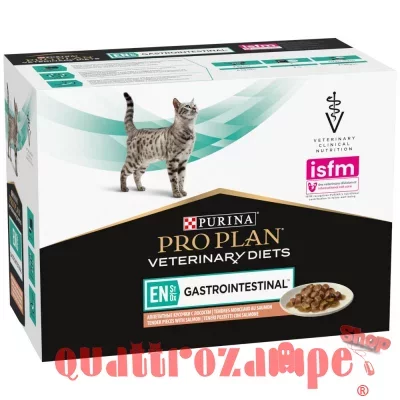 Purina Pro Plan Veterinary Diets EN Gastrointestinal Salmone 85 gr Busta Umido Gatti