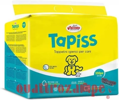 Tappetini Igienici Per Cani Assorbenti - 100pz Grandi 60x60 cm