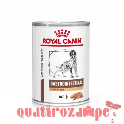 Royal Canin Gastrointestinal Hight Fibre 410 gr Barattolo Umido Cane