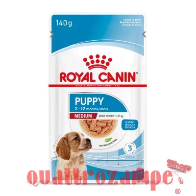 Royal Canin Medium Puppy 140 Gr Busta In Salsa Umido Per Cane