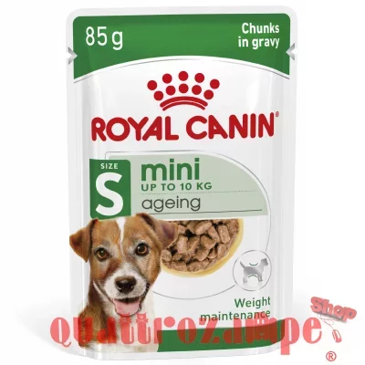 Royal Canin Mini Ageing 12 + 85 Gr Busta In Salsa Umido Per Cane