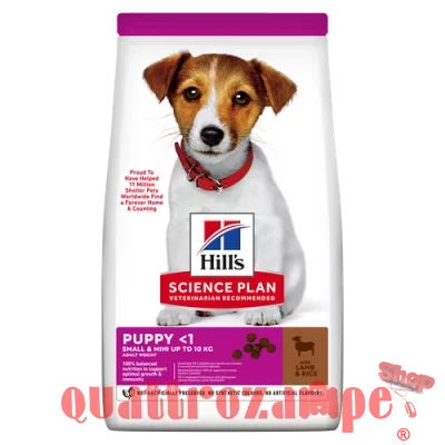 Hill's Science Plan Small Mini Puppy Agnello e Riso 6 kg Alimento Cani
