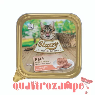 Stuzzy Cat Patè Salmone 100 gr Vaschetta Per Gatti