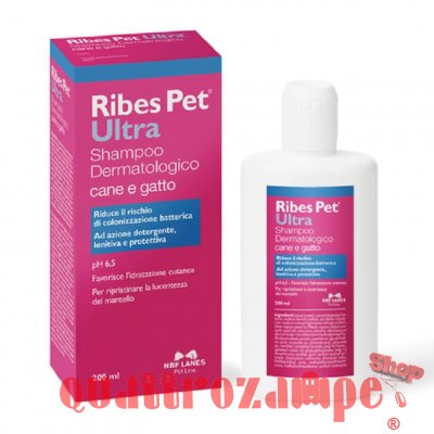 Nbf Lanes Ribes Pet Ultra Shampoo Balsamo Dermatologico 200 ml