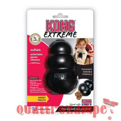 Kong Extreme Nero Small Per Cani da 1 a 10 kg