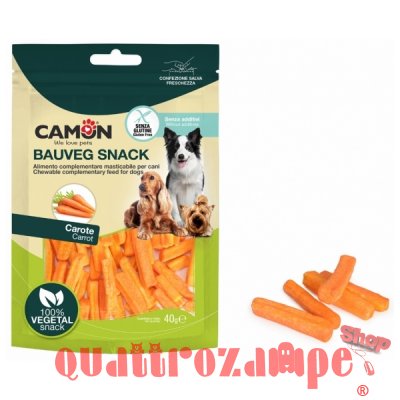 Bauveg Snack Vegetali con Riso per Cani