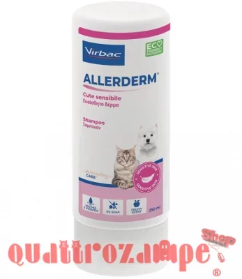 Virbac Allerderm shampoo 250 ml Per Cani e Gatti